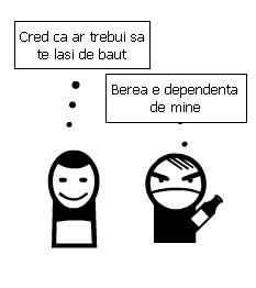 Vrei o bere ?