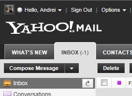 Cum să ai -1 mesaje în inbox ?