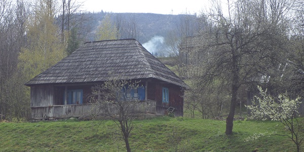 casa veche lemn
