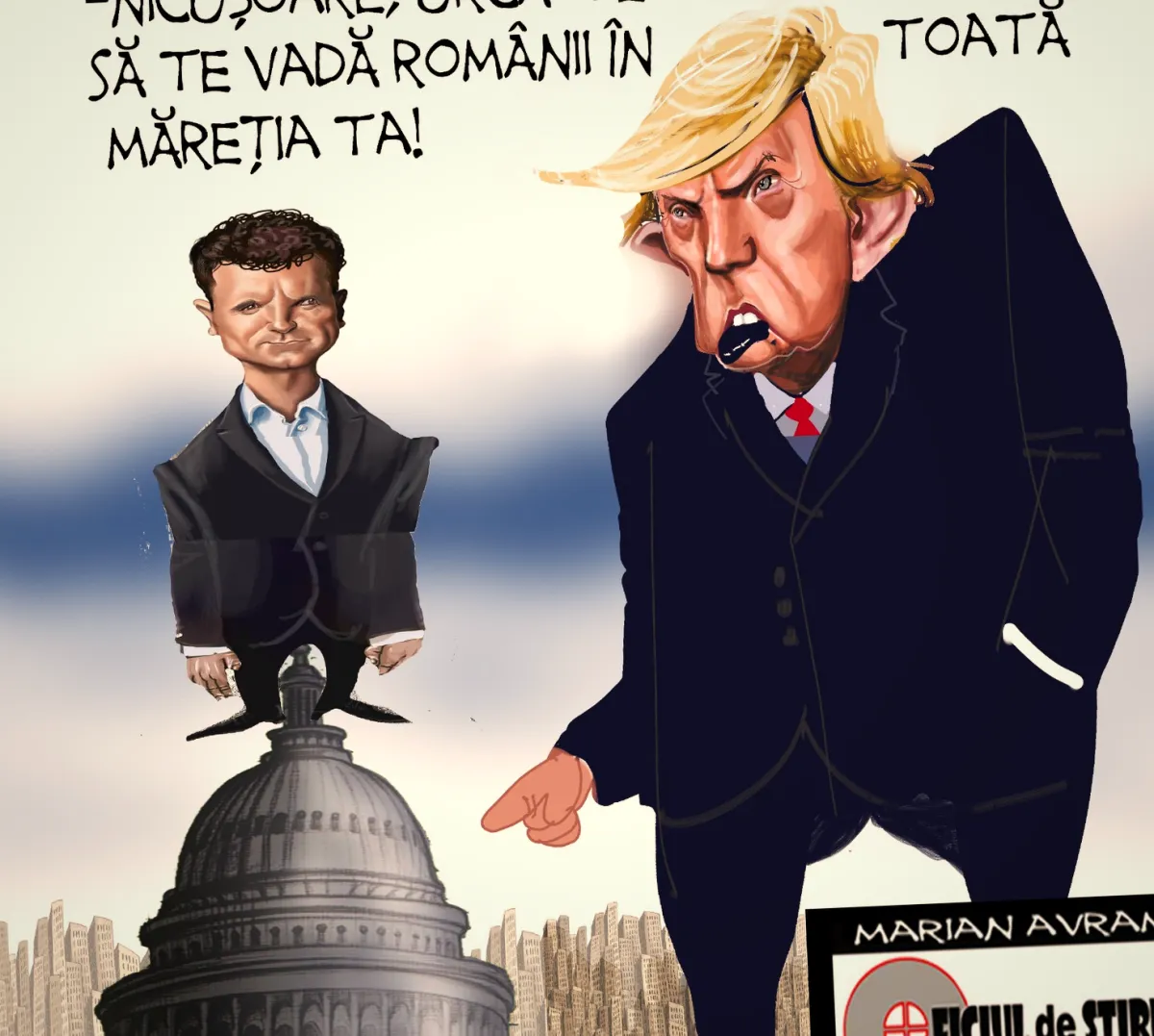 Nicușor Dan are, în sfârșit, poza cu Trump